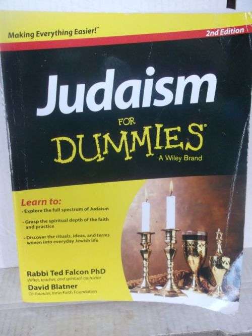 JUDAISM FOR DUMMIES---RABBI TED FALCON Phd/DAVID BLATNER