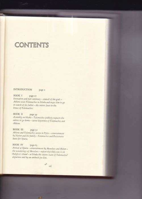 THE ODYSSEY OF HOMER