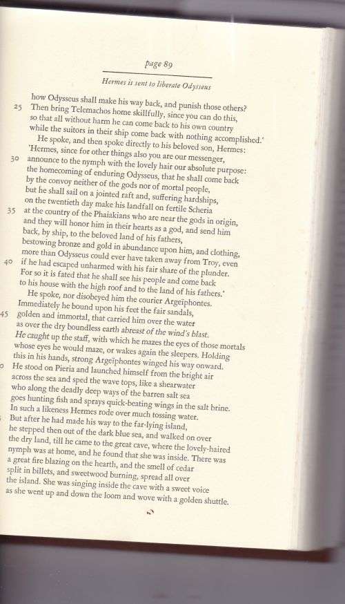 THE ODYSSEY OF HOMER