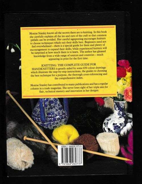 KNITTING;THE COMPLETE GUIDE FOR HANDKNITTERS-MONTSE STANLEY