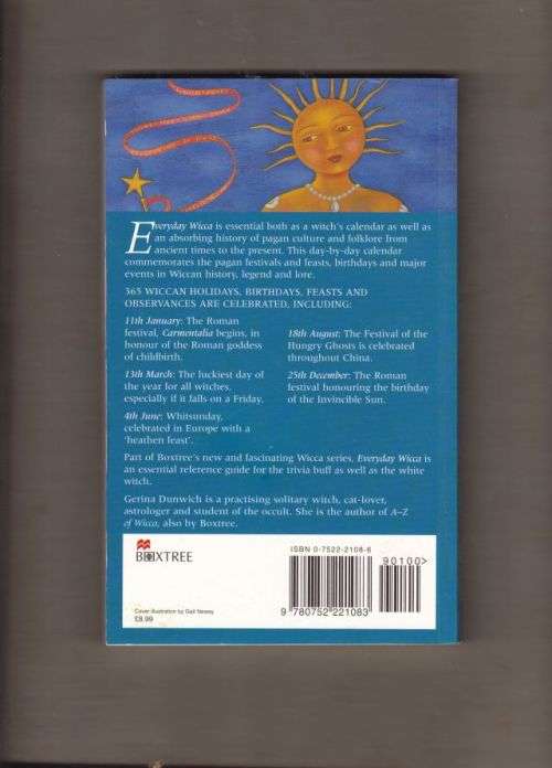 WICCA,EVERY DAY----GERINA DUNWICH