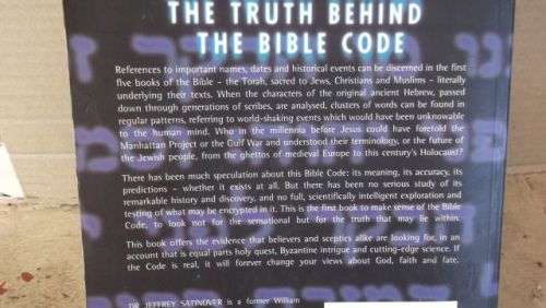 BIBLE CODE,THE TRUTH BEHIND THE -----