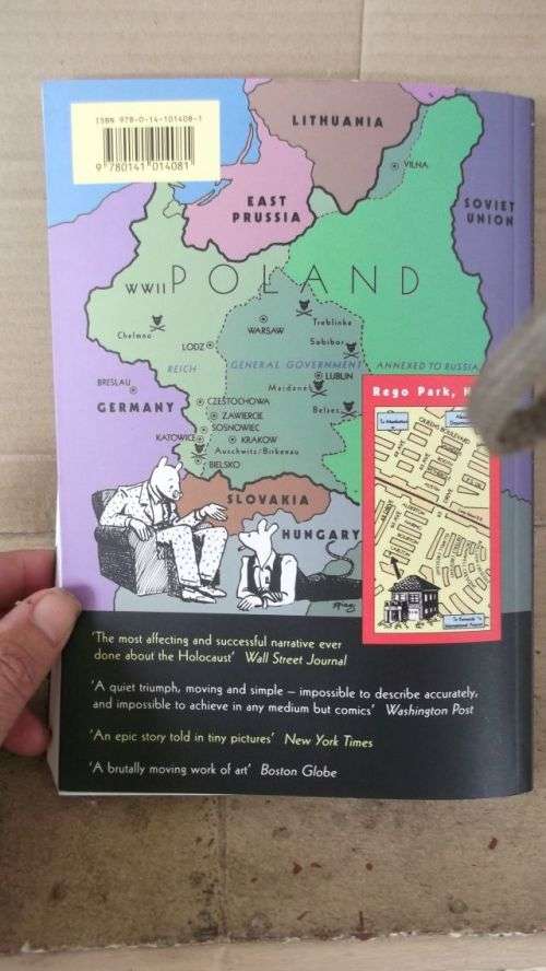 tTHE COMPLETE MAUS---ART SPIEGELMAN