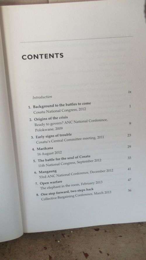 COSATU,THE BATTLE FOR;AN INSIDER'S VIEW---PATRICK CRAVEN