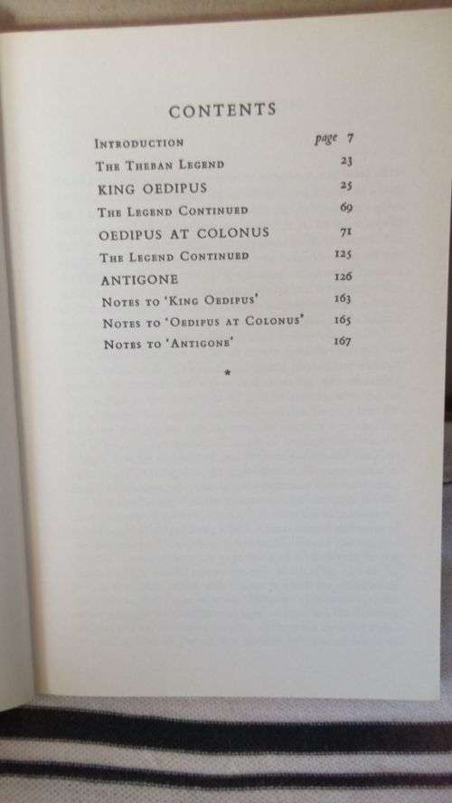 THE THEBAN PLAYS---SOPHOCLES