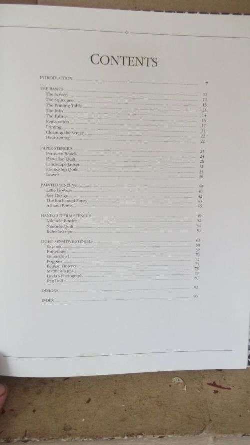 FABRIC SCREEN PRINTING,THE SOUTH AFRICAN GUIDE TO--PAM STALLEBRASS