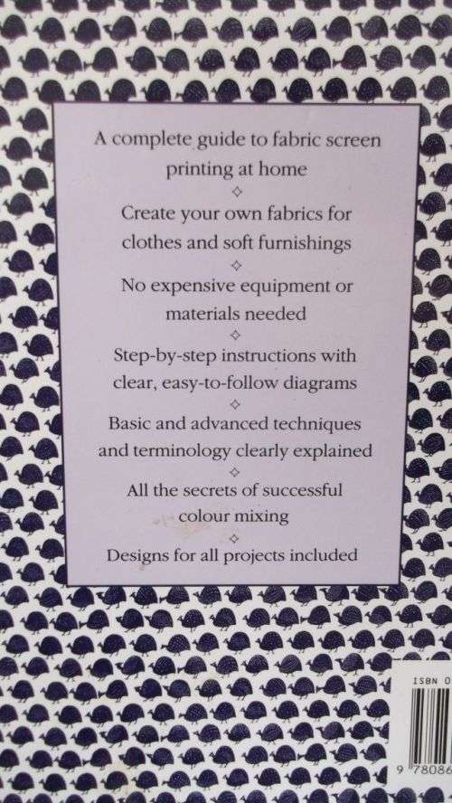 FABRIC SCREEN PRINTING,THE SOUTH AFRICAN GUIDE TO--PAM STALLEBRASS