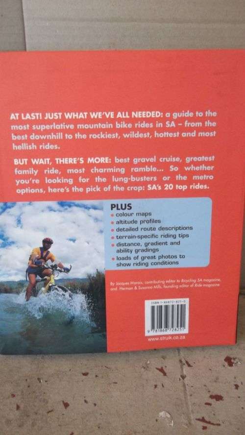 MOUNTAIN BIKES RIDES IN SOUTH AFRICA,BEST-JACQUES MARAIS.SUSSANA andHERMANN MILLS