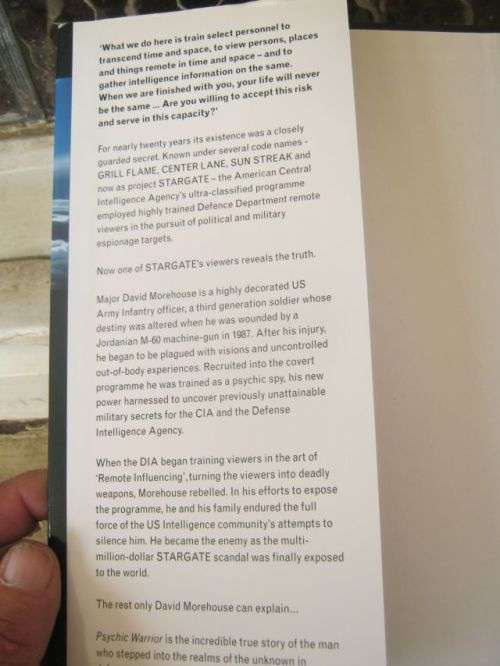 PSYCHIC WARRIOR---DAVID MOORHOUSE