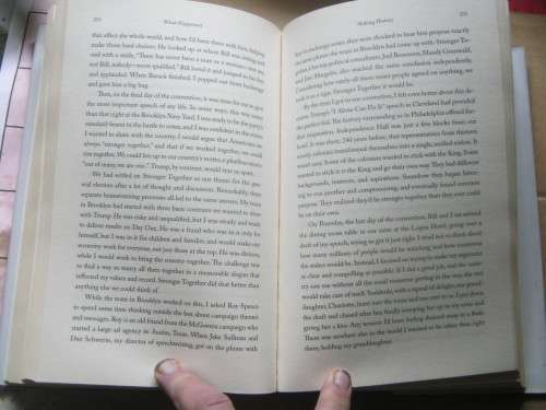 WHAT HAPPENED---HILLARY RODHAM CLINTON