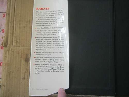 KARATE,THE ART OF `EMPTY HAND` FIGHTING-----HIDETAKA NISHIYAMA and RICHARD C.BROWN