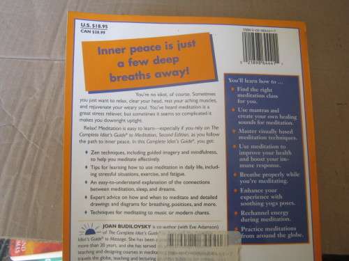 MEDITATION(SECOND EDITION),HE COMPLETE IIOT`S GUIDE TO----JOAN BUDILOVSKY AND EVE ADAMSON