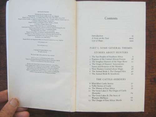 AFRICAN MYTHS OF ORIGIN