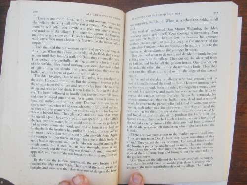 AFRICAN MYTHS OF ORIGIN