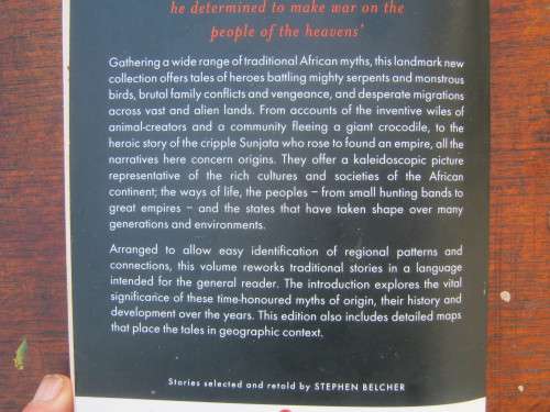 AFRICAN MYTHS OF ORIGIN