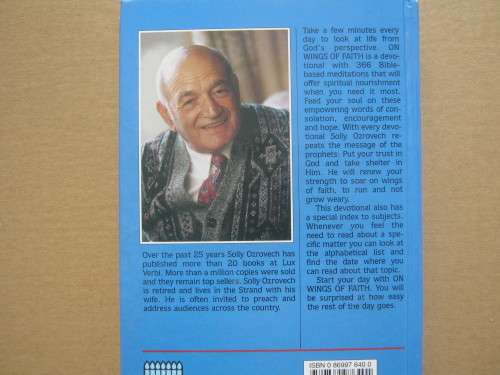 ON WINGS OF FAITH---SOLLY OZROVECH