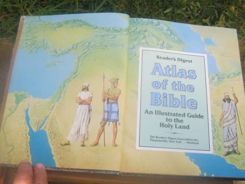 BIBLE,ATLAS OF THE ---READER`S DIGEST