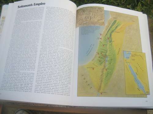 BIBLE,ATLAS OF THE ---READER`S DIGEST