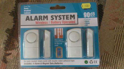 Wireless Battery Operated Alarm System