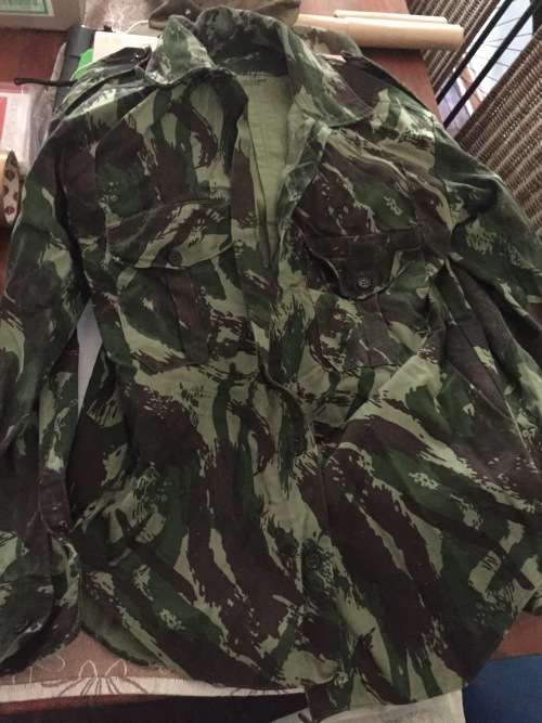 Original Portuguese army  camo shirt