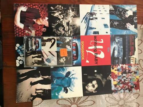 U2 achtung baby local cassette plus song book