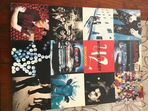 U2 achtung baby local cassette plus song book