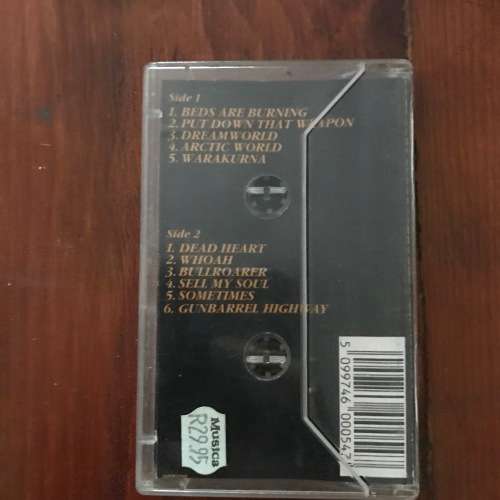 Midnight Oil local pressing  cassette .