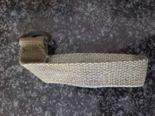 Rhodesian army extension strap for yoke .