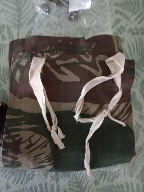 Rhodesian army camo small toiletry /cleaning kit bag