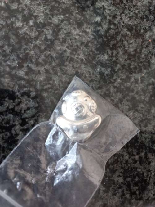 SA Navy divers badge silver Harbour divers .