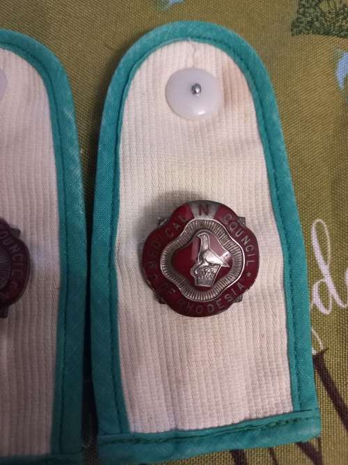 Rhodesian/ Rhodesia Medical Council of Rhodesia epelets matron.