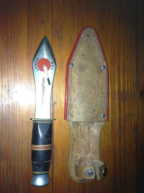 Old style German throwing Knife ( Wurfmesser)