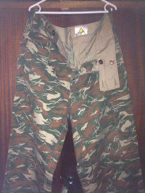 Border War Period Koevoet Camo long pants