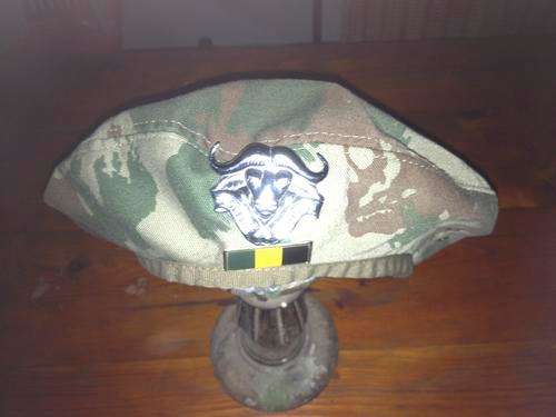 32 Battalion beret, badge and balkie all original