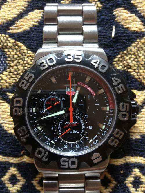 TAG HEUER Formula one Kimi Raikkonen limited  edition