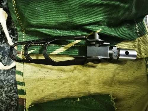 Rhodesian army FN/FAL grenade launcher sights /gas plug complete.