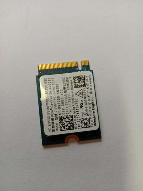 NVMe 512GB SSD