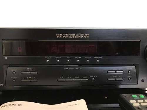 Sony Amplifier - STR-DE595 Home theater receiver with Dolby Digital, DTS, and Pro Logic II