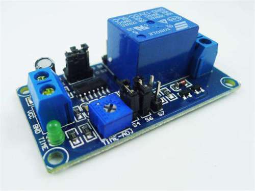 DGM TIMER RELAY BOARD 12V 1S-1HR DELAY