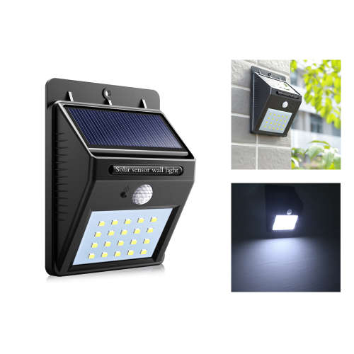 LED Light Waterproof LED Solar Sensor Light Motion Sensor Wall Light Outdoor Garden Yard Streets