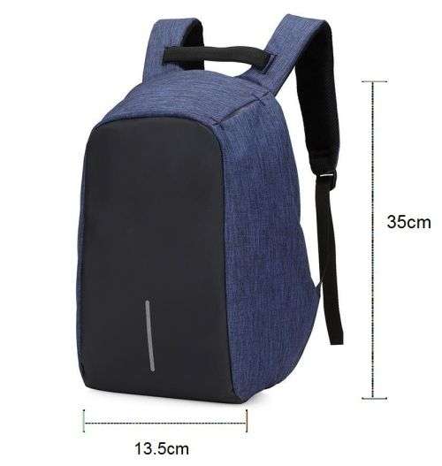 Outdoor Anti-theft Travel Bag with USB Charging Port