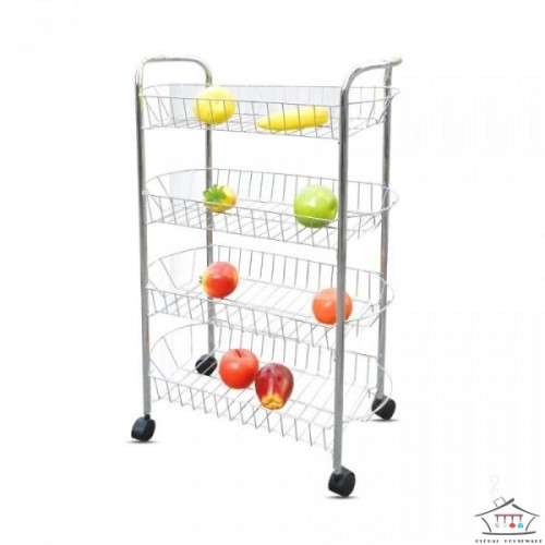Totally Home Storage or Vegetable Rack 4-Tier