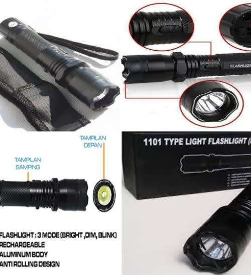 1101 Type Light Flashlight (Plus) Self Defence Stun Gun