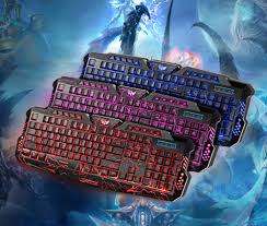 M200 Mechanical Feeling Three Color Glow Backlight Gaming Keyboard