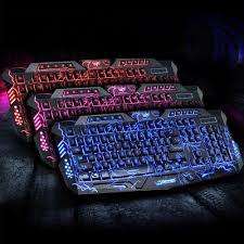 M200 Mechanical Feeling Three Color Glow Backlight Gaming Keyboard
