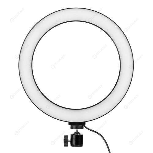 10 Inch LED Ring Light Dimmable Desktop Selfie Light Tripod Stand for YouTube Tiktok Video Live Stre