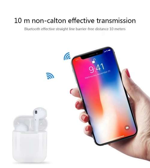 TWS i9s True Wireless Stereo Bluetooth TWIN Earphones with Charging Case