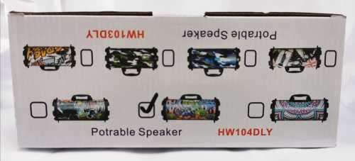 HARWA PORTABLE SPEAKER HW103DLY