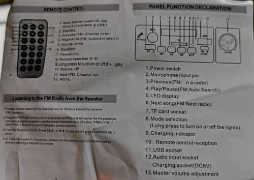 PROFESSIONAL SPEAKER SYSTEM WITH MIC AO-601