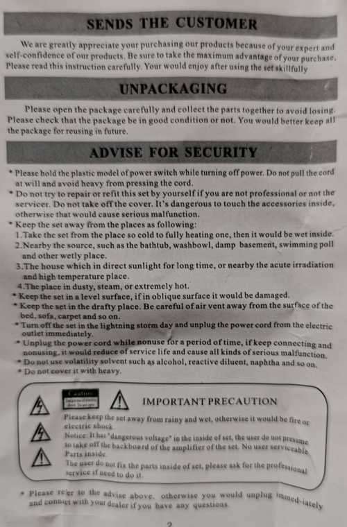 PROFESSIONAL SPEAKER SYSTEM WITH MIC AO-601